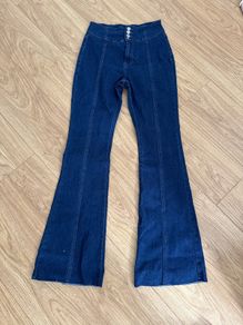 Ladies button up jeans