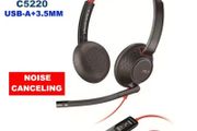 Plantronics Blackwire C5220T Wired Stereo Headset