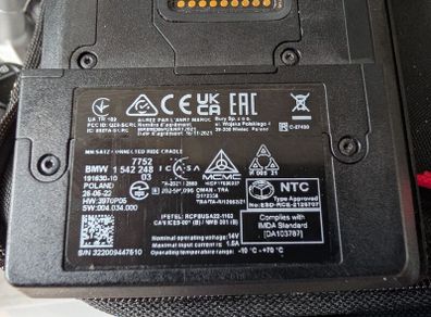 BMW connected ride cradle
