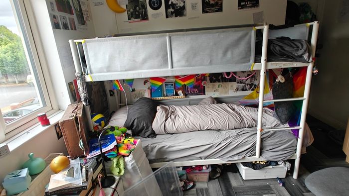 bunk beds with mattresses - price drop