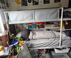 bunk beds with mattresses - price drop