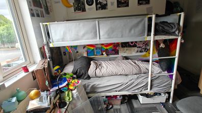 bunk beds with mattresses - price drop