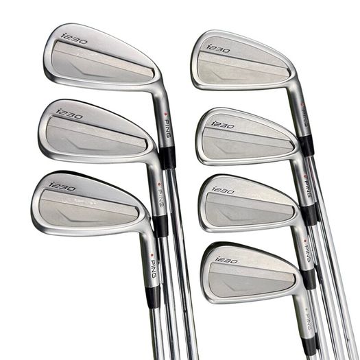 Ping i230 Irons / 4-Pw / Dynamic Gold X100 X-Stiff / Red Dot