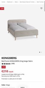 King Size Bed Frame