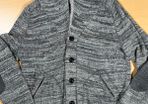 Polo Ralph Lauren - Sz M 8-9 yrs Boys - Gray Marled Button Front Cardigan