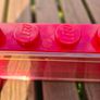 LEGO Display Case for 16 Mini Figures- Red, Excellent Condition Image 8