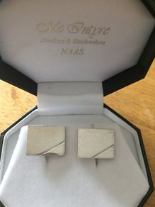 Sterling silver cufflinks