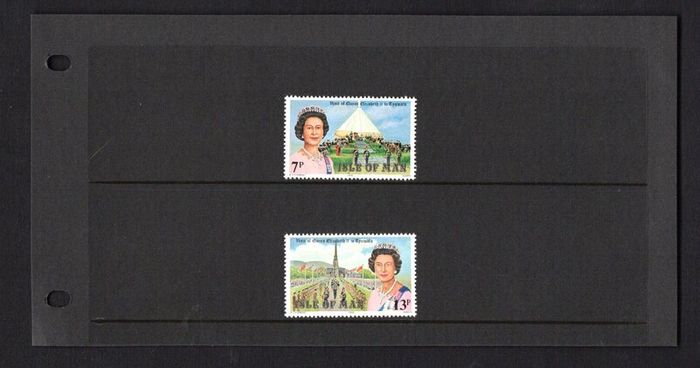 1979 Isle of Man Visit of Her Majesty Queen Elizabeth Elizabeth II to Tynwald Hill Commemorative Stamps Presentation Pack