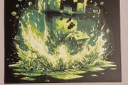 Minecraft Creeper 3d printed picture "LOWER PRICE"