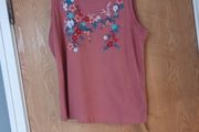 Dunnes Stores  Embellished  Vest Top.   S.18.  B.N.W.T.
