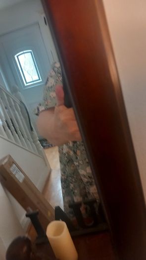 lovely mahogany  mirror