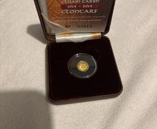 Battle of Clontarf 1000 years gold Coin