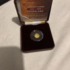 Battle of Clontarf 1000 years gold Coin