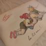 Antique Print Menu Georges Redon Image 2