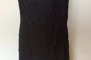 Monsoon Black Lace Pencil dress size 14 includes post