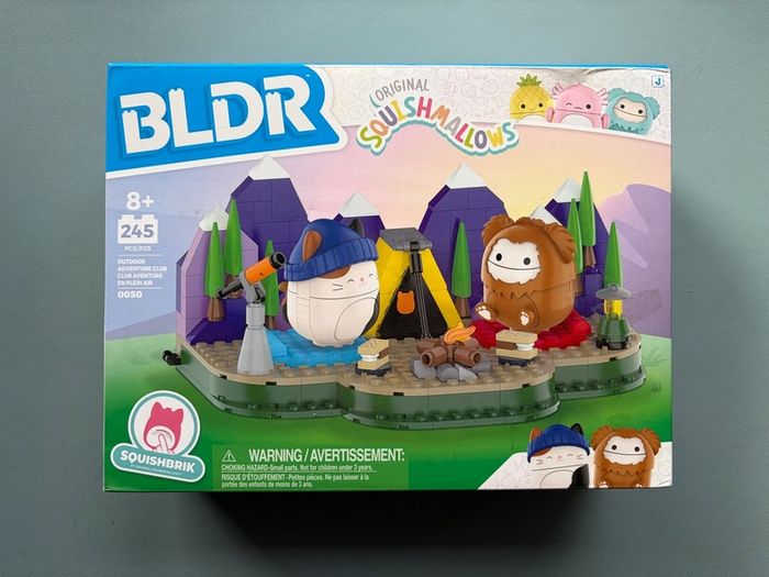 BLDR Squishmallows Outdoor Adventure Club Set - Building Blocks Toy
