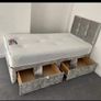 New Single, Double King And Superking Sizes Divan Beds. New Sprung Memory Foam Mattresses Instock Image 3