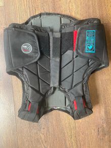 HKM Easy Fit Junior Back Protector Black