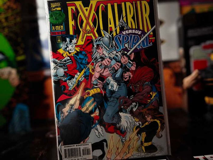 Excalibur ! Issue #109 ! Excalibur versus Spiral !