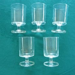 Sherry and liqueur glasses
