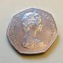 UK 1973 Elizabeth II 50 Pence for sale Image 2