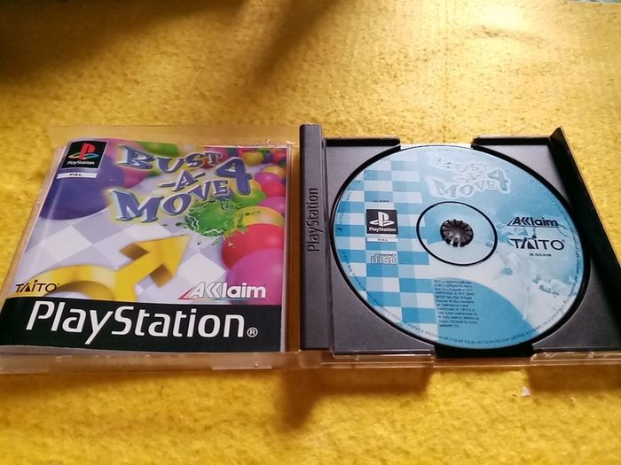 Bust a move 4 PlayStation1 Ps1 PlayStation 2 ps2 games Original