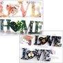 NEW SALE | 3 Pieces Resin Casting Moulds, Love/Home/Family Word Alphabet Epoxy Resin Moulds 3D Silicone Letter Moulds for DIY Craft Table and Home Decoration Image 4