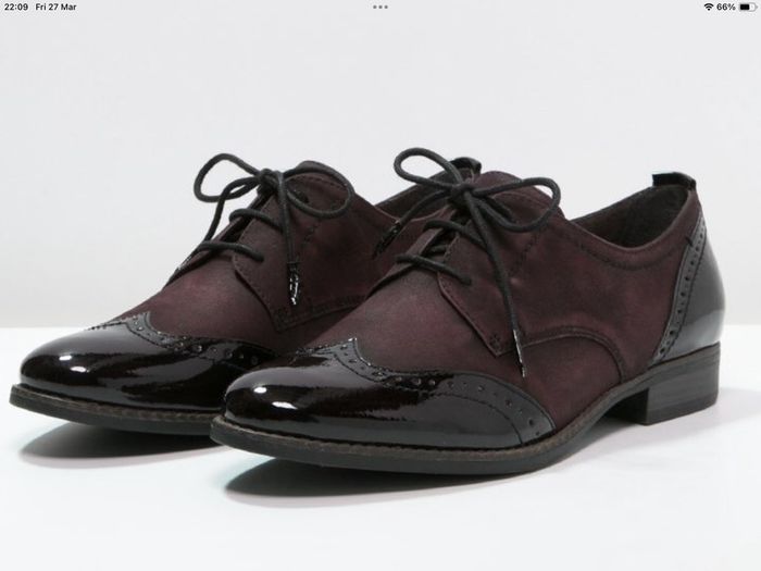 TAMARIS Brogue Flats