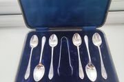 Sterling silver teaspoon set