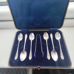 Sterling silver teaspoon set