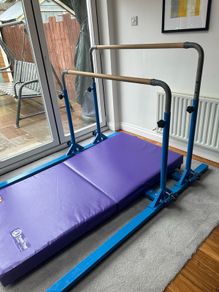 Tumbl Trak Gymnastics 5 in one bar & mat
