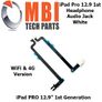 iPad Pro 12.9" Replacement Headphone 3.5mm Audio Jack Flex Ribbon WiFi 4G White Image 3