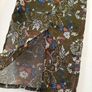 GLAMOROUS Sheer Khaki Floral Skirt Size S! Image 2