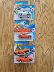 Hot Wheels Mitsubishi, Mazda, Datsun 4euro each