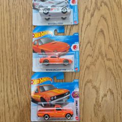 Hot Wheels Mitsubishi, Mazda, Datsun 4euro each