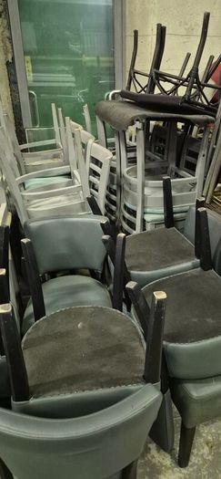 Tables and chairs