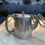 Antique 'Gresham hotel' silver lated tea set Image 9