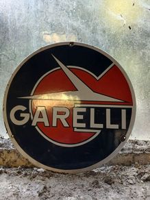 vintage Garelli sign