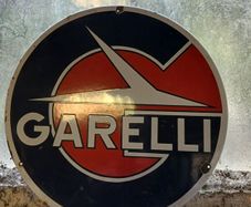 vintage Garelli sign
