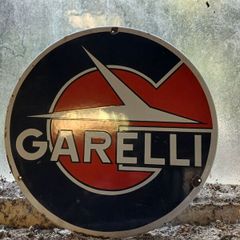 vintage Garelli sign