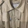 Windsmoor waterproof, raincoat, military cream beige camel pearlised moisture wicking trench coat size 20/46 xxl, xxxl Image 5