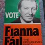 Original Fianna Fail Charlie Haughey Poster Image 2