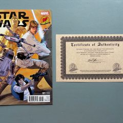 Star Wars Dynamic Forces 001 Variant - Marvel Comic Book with Cerificate