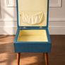 Vintage SHERBORNE Sewing Box  Foot Stool Image 4