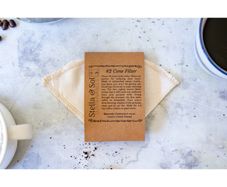 Stella & Sol - #2 Reusable Cotton Coffee Filters - 2 Pack