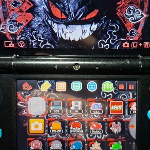 New 2DS XL - Black & Turquoise (Modded)