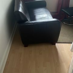 leather couch