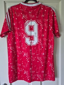 Ian Rush signed Shirt