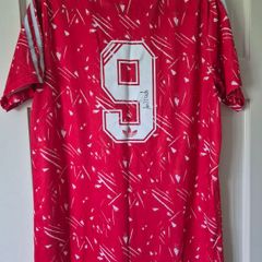 Ian Rush signed Shirt