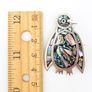 Vintage Mexican Silver And Abalone Brooch Image 7